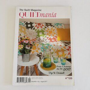 Quiltmania Magazine Quilt #120 Issue 2017 Crafts Quilting Patterns